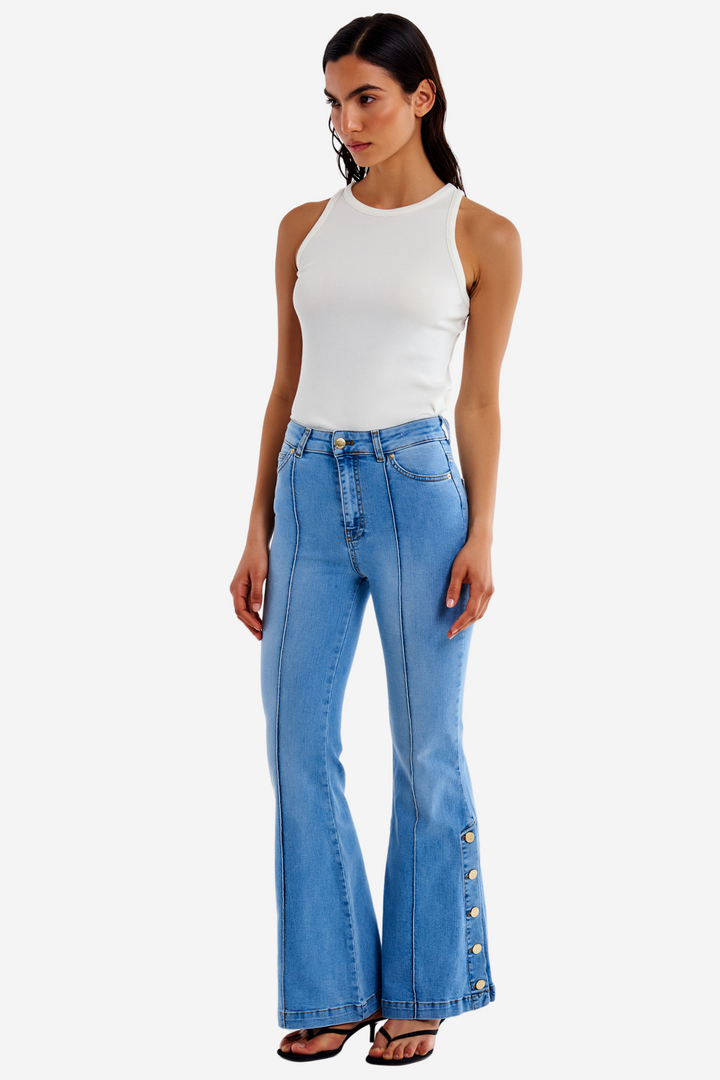 ViCOLO Bukser & jeans Marta Light Blue Denim