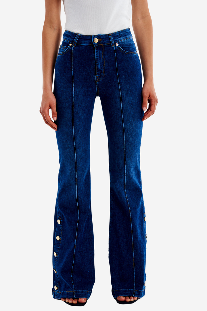 ViCOLO Bukser & jeans Marta Medium Blue Denim