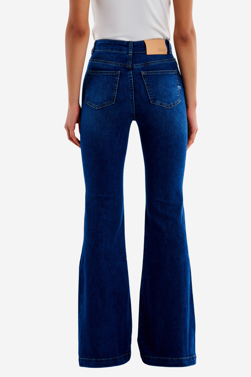 ViCOLO Bukser & jeans Marta Medium Blue Denim