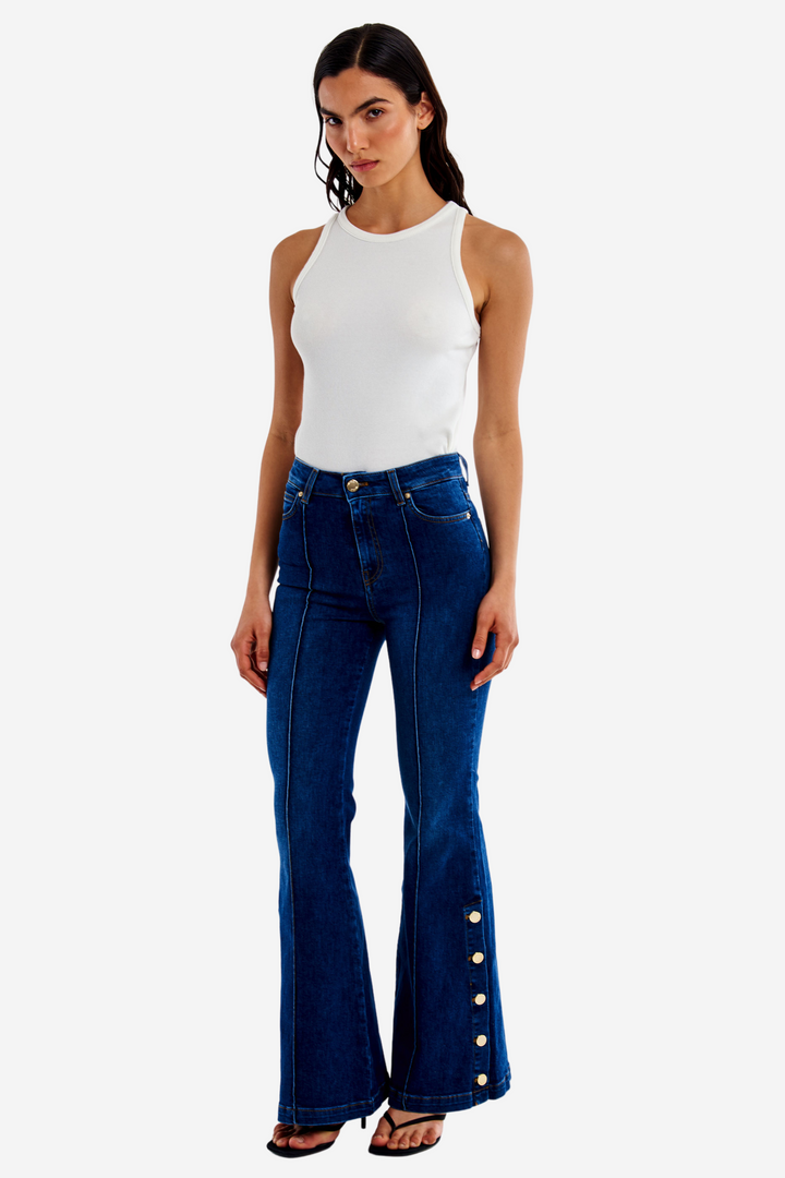 ViCOLO Bukser & jeans Marta Medium Blue Denim