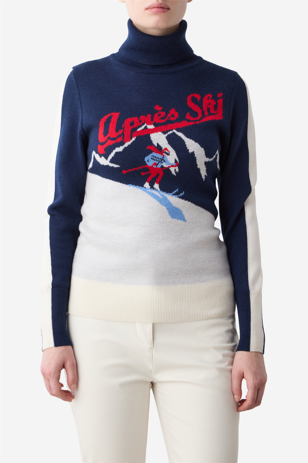 We Norwegians Genser & Cardigan AfterSki Sweater Navy Blue