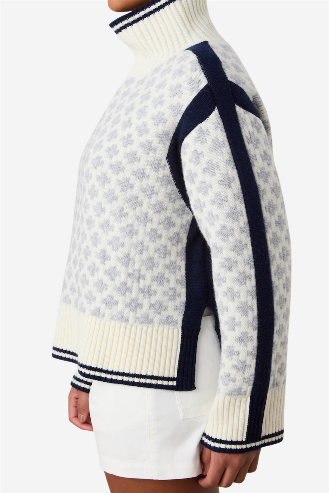 We Norwegians Genser & Cardigan Boat Sweater Off White