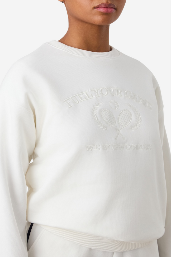 We Norwegians Genser & Cardigan Bounce Sweater White