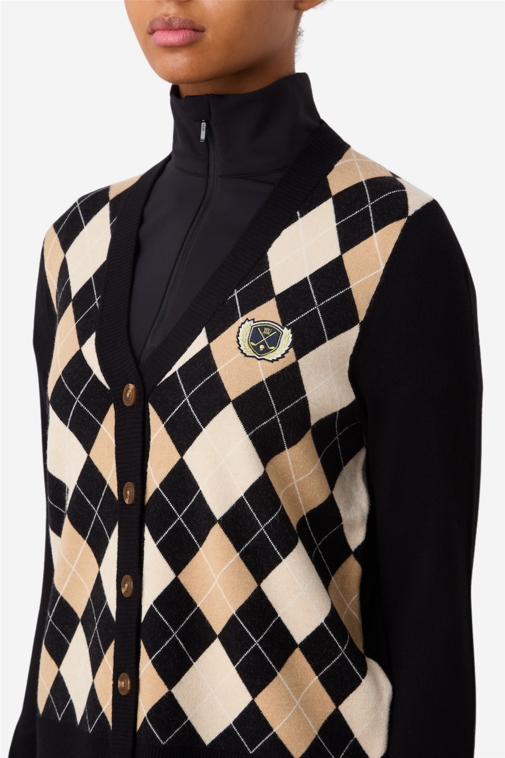 We Norwegians Genser & Cardigan Fairway Cardigan Black