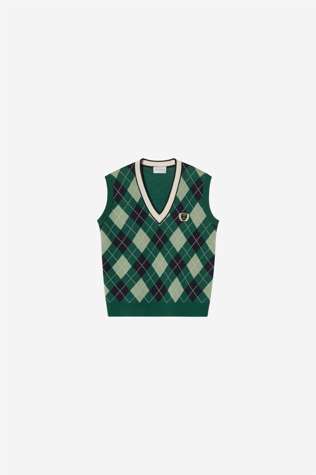 We Norwegians Genser & Cardigan Fairway Vest Green