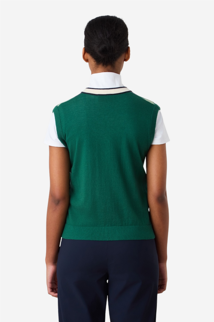 We Norwegians Genser & Cardigan Fairway Vest Green