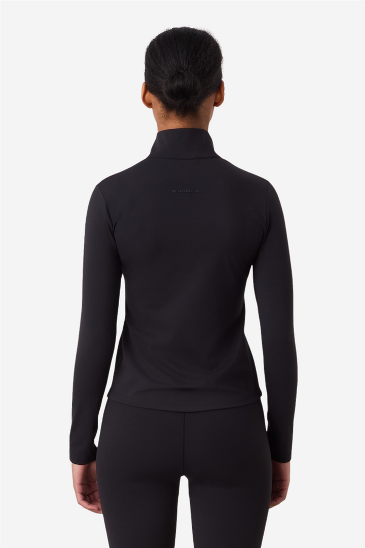 We Norwegians Genser & Cardigan Honor Zipped Longsleeve Black