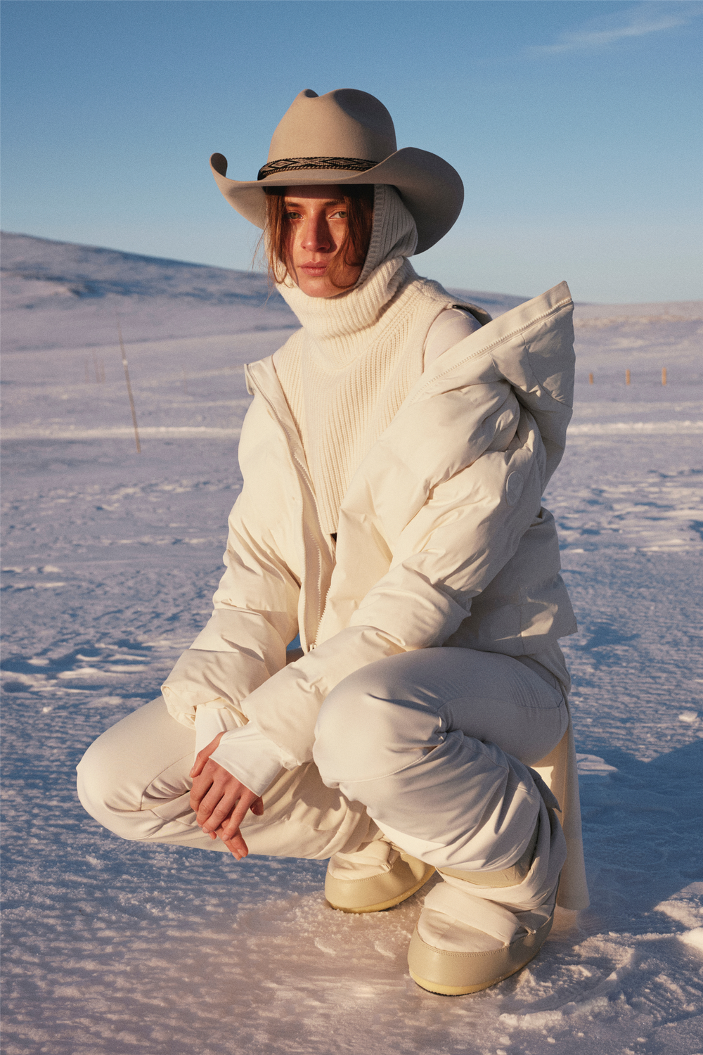 We Norwegians Skitøy Aurora Ski Jacket Off White