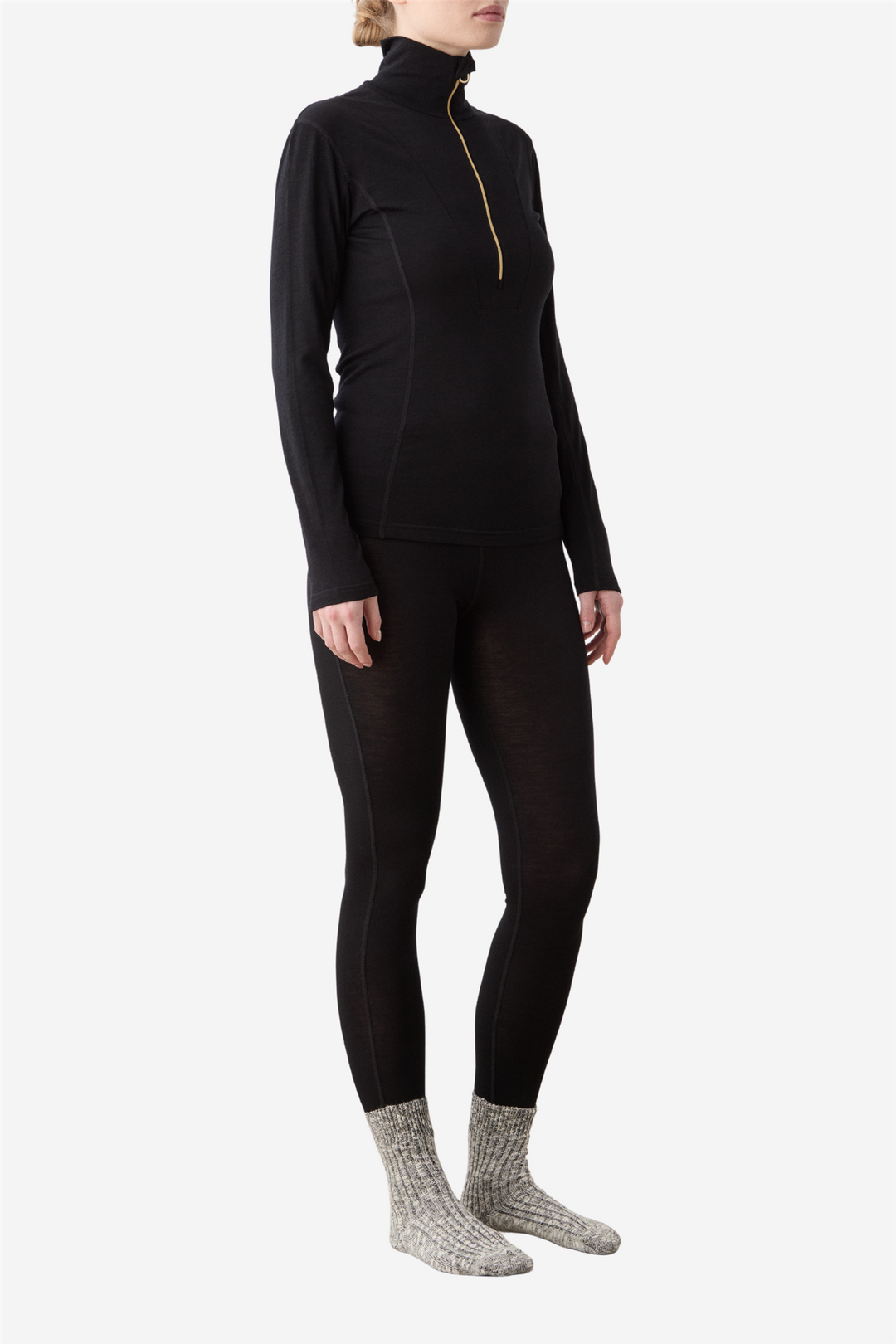 We Norwegians Skitøy Snø ZipUp Black