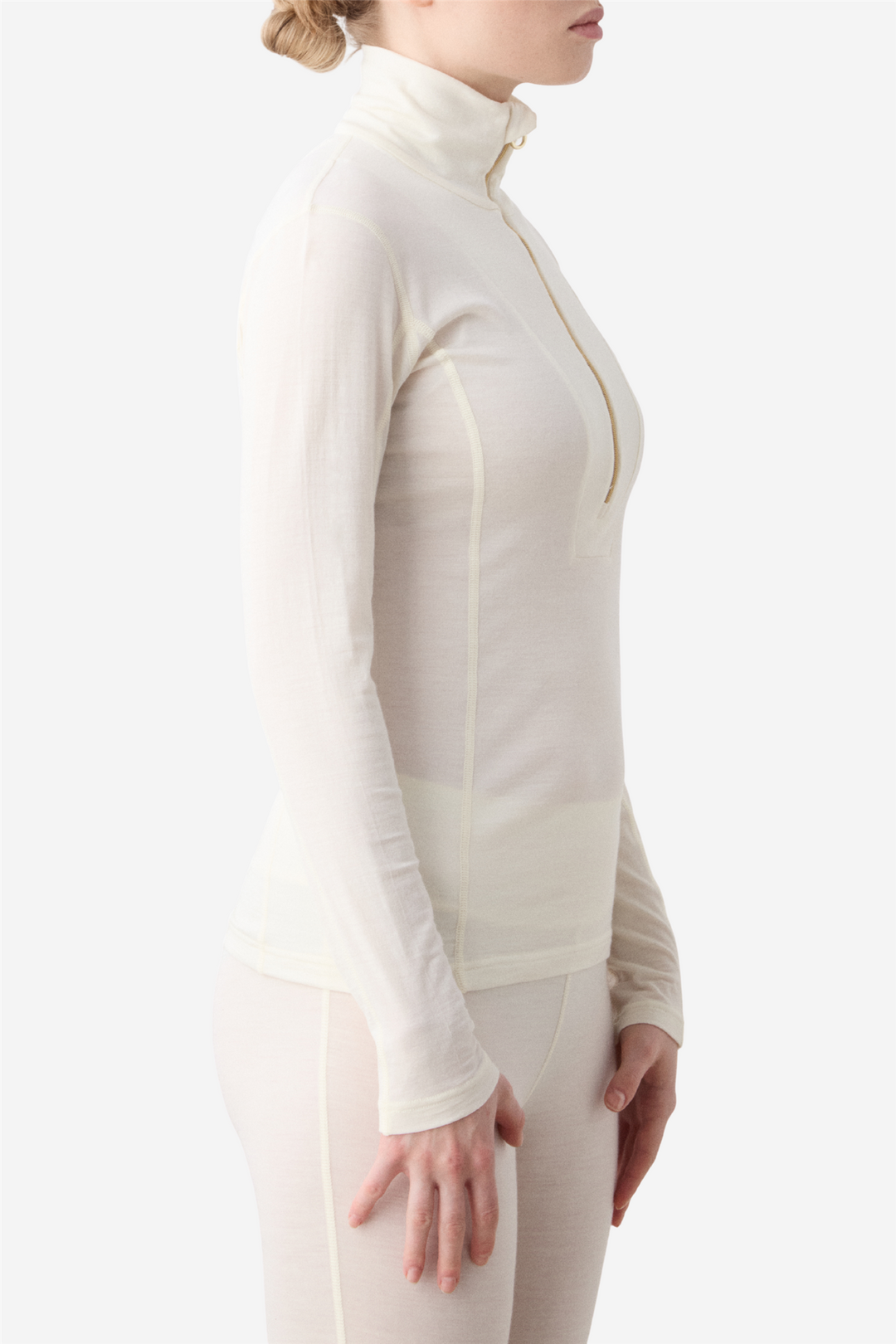 We Norwegians Skitøy Snø ZipUp Bright White