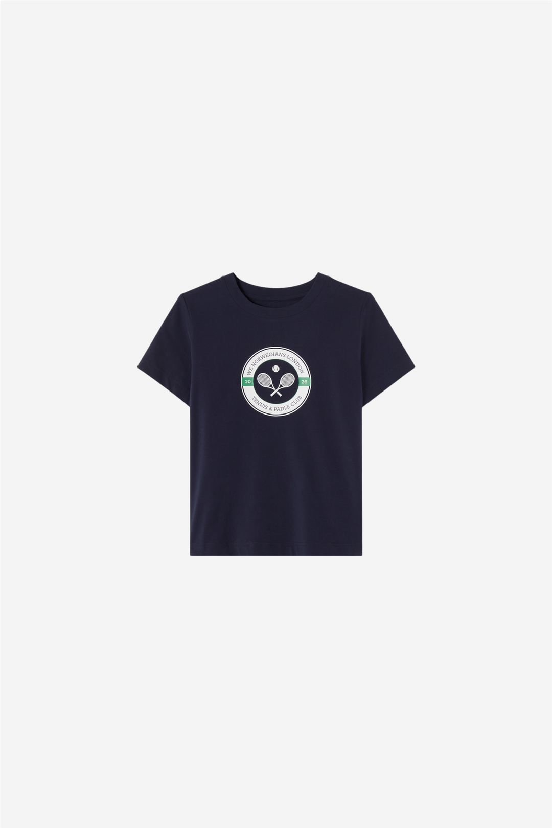 We Norwegians Topper & t-skjorter Love Tee Navy Blue
