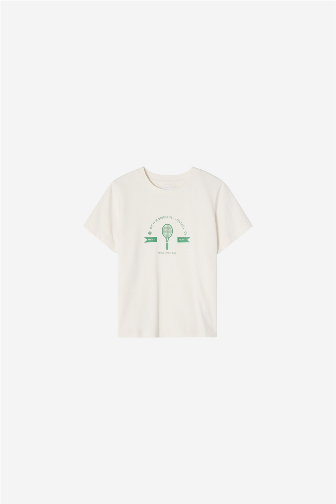 We Norwegians Topper & t-skjorter Love Tee White