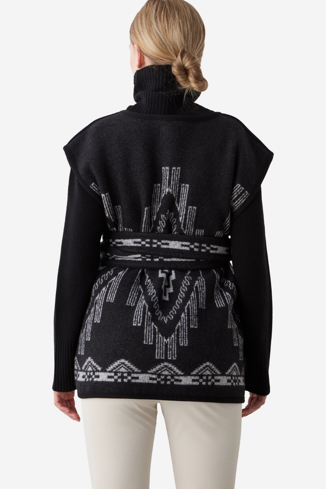 We Norwegians Yttertøy Kautokeino Vest Black