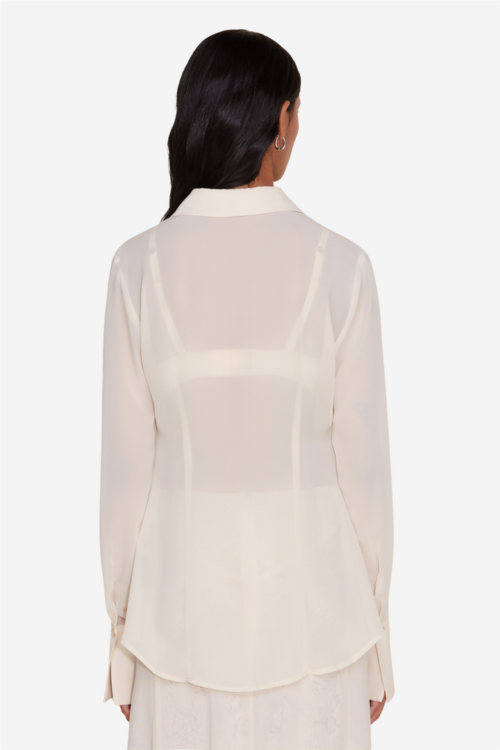 Youbin Chiffon Shirt Ecru