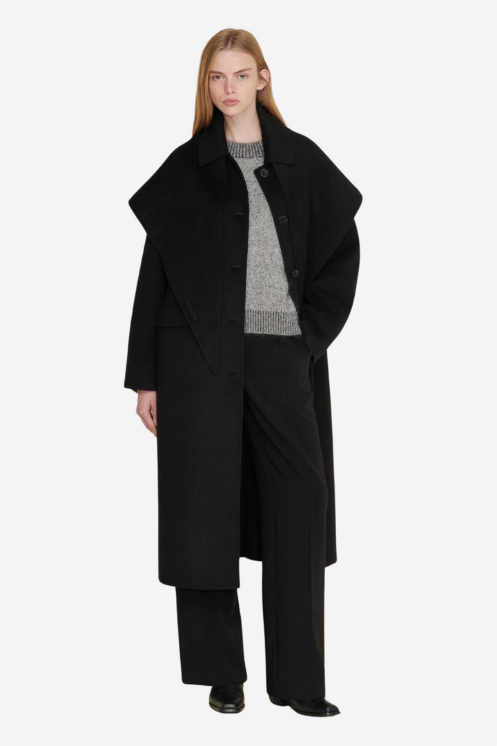 Felsa Wool Scarf Black