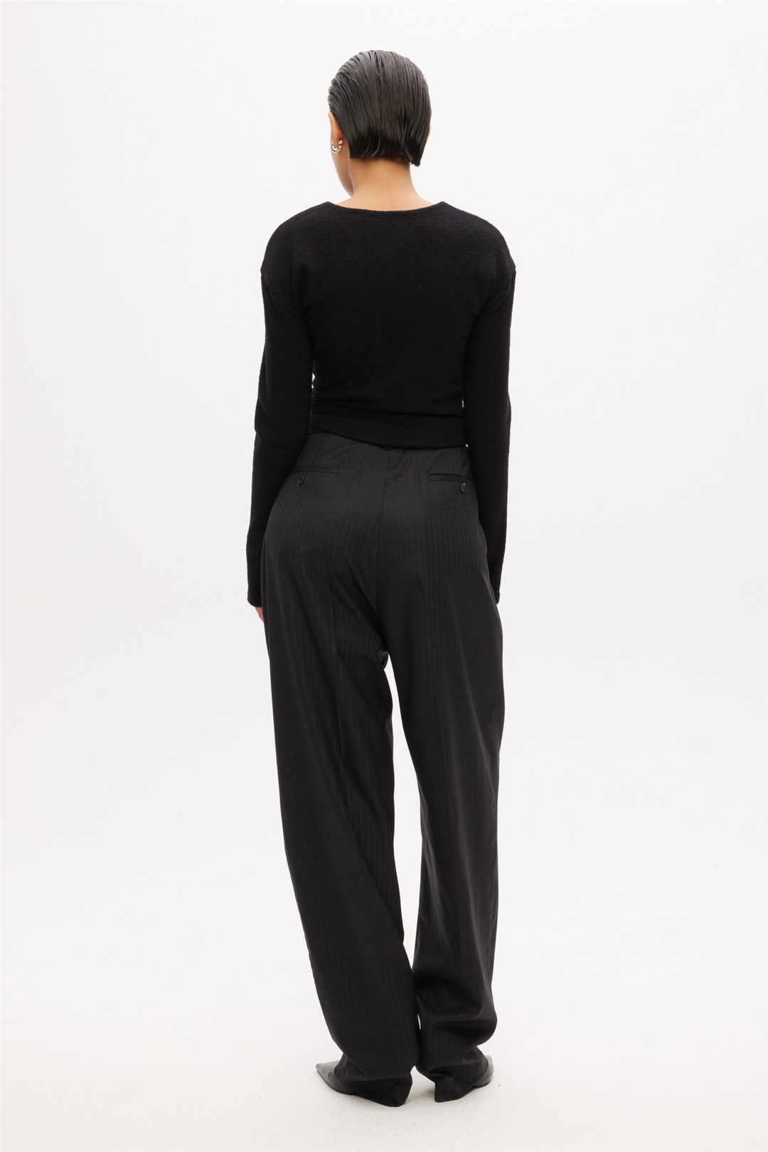 Long Sleeve Twisted Top