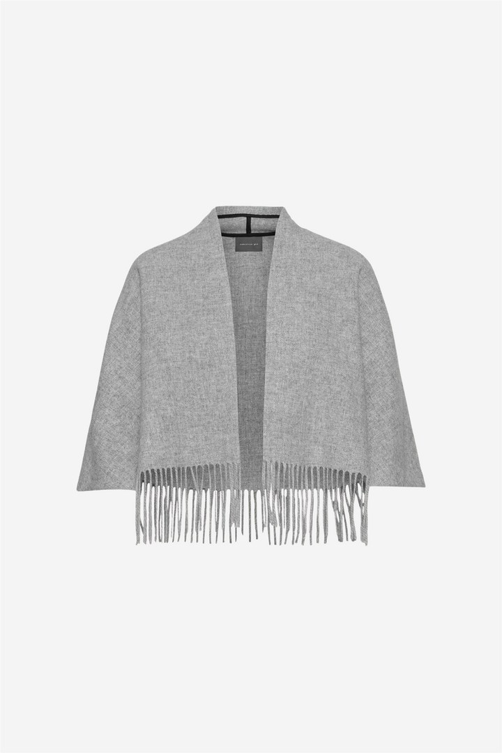 Keyla Lambswool Jacket Lt. Grey Mel