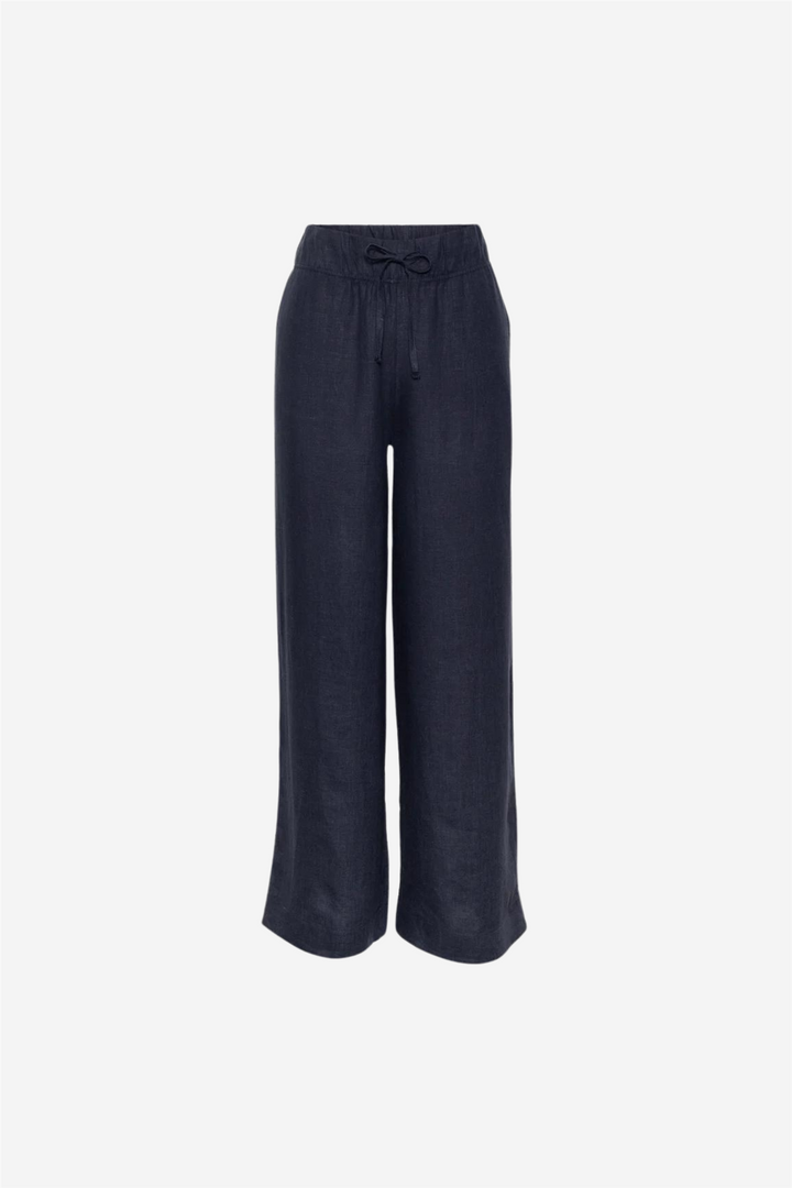 Immi Linen Pants Navy