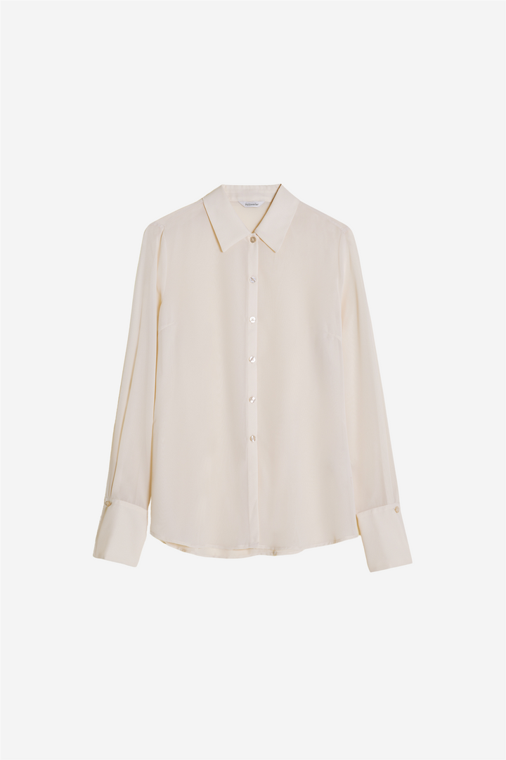 Youbin Chiffon Shirt Ecru