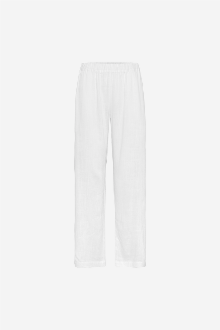 Port Alguer Pant White Linen
