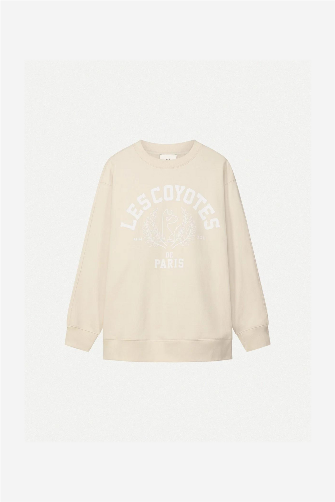 Mascot Logo Sweatshirt Cream