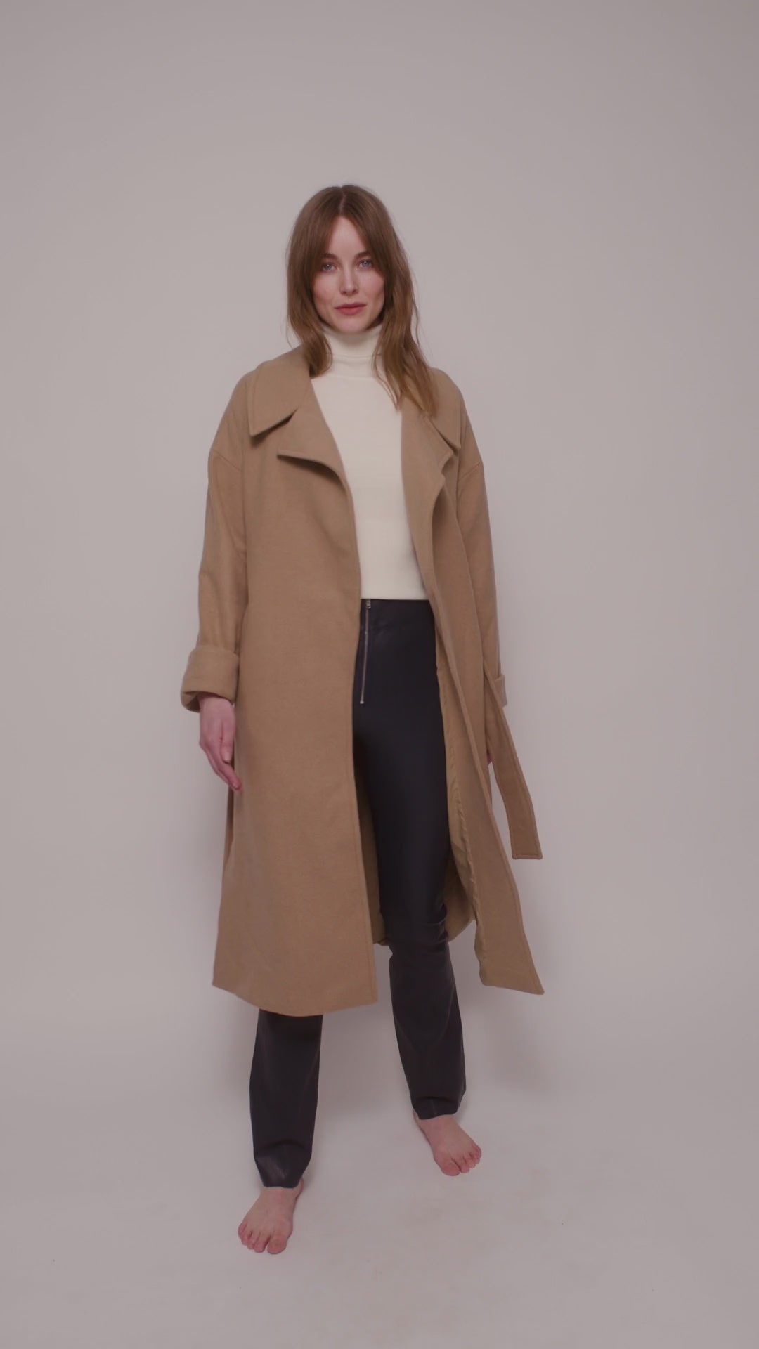Adele coat beige