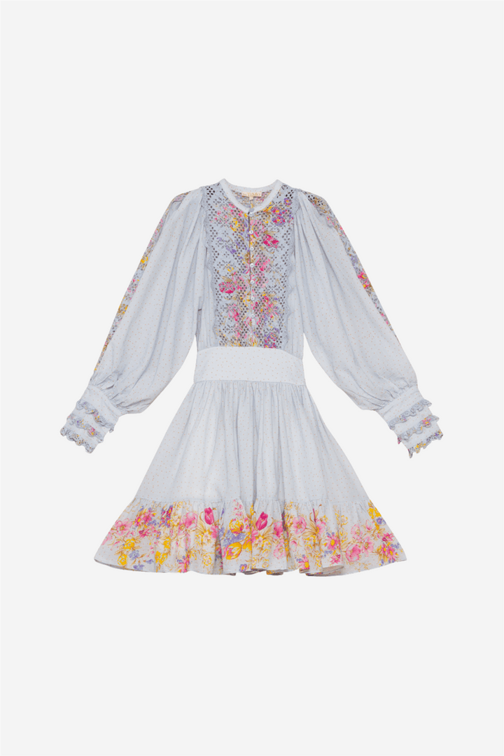 by TiMo Kjoler & jumpsuits Cotton Slub Mini Dress Flower Market