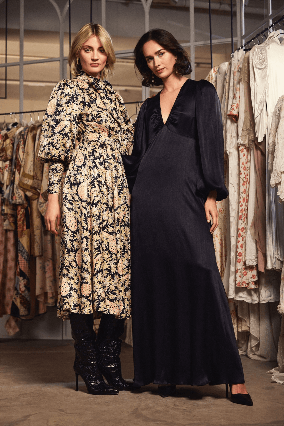 by TiMo Kjoler & jumpsuits Crépe Satin Maxi Dress Black