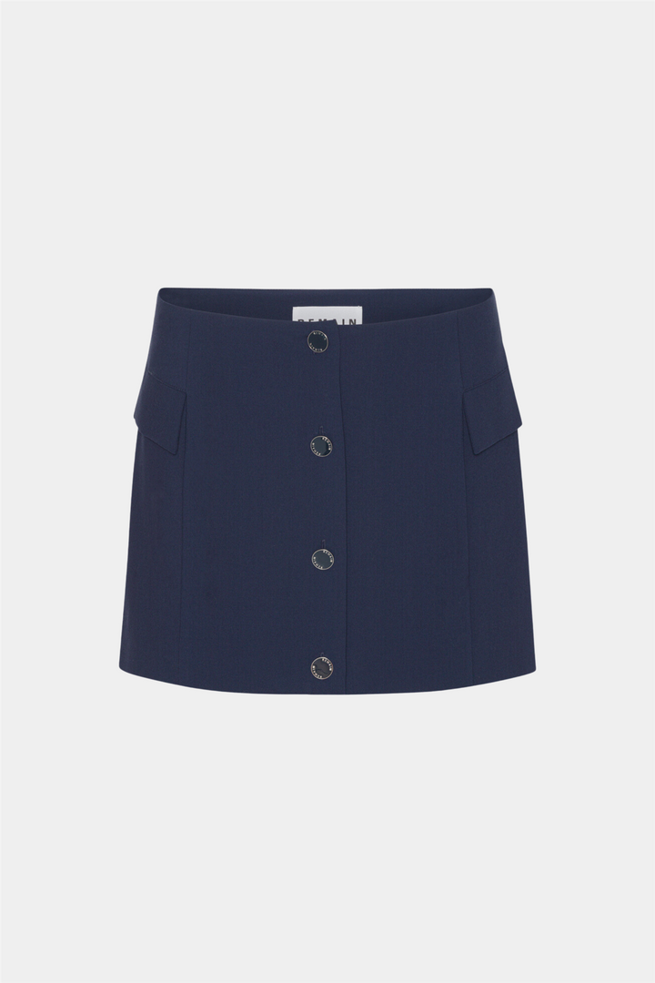 Suiting mini skirt