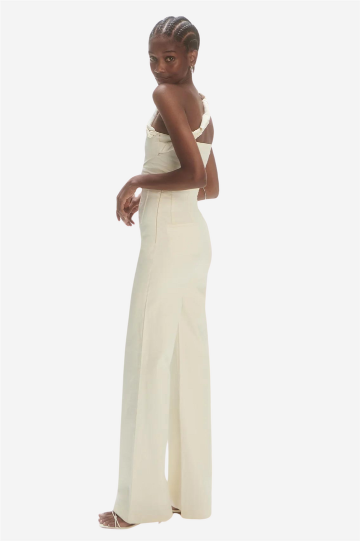 Super High Waist Trousers Off-White