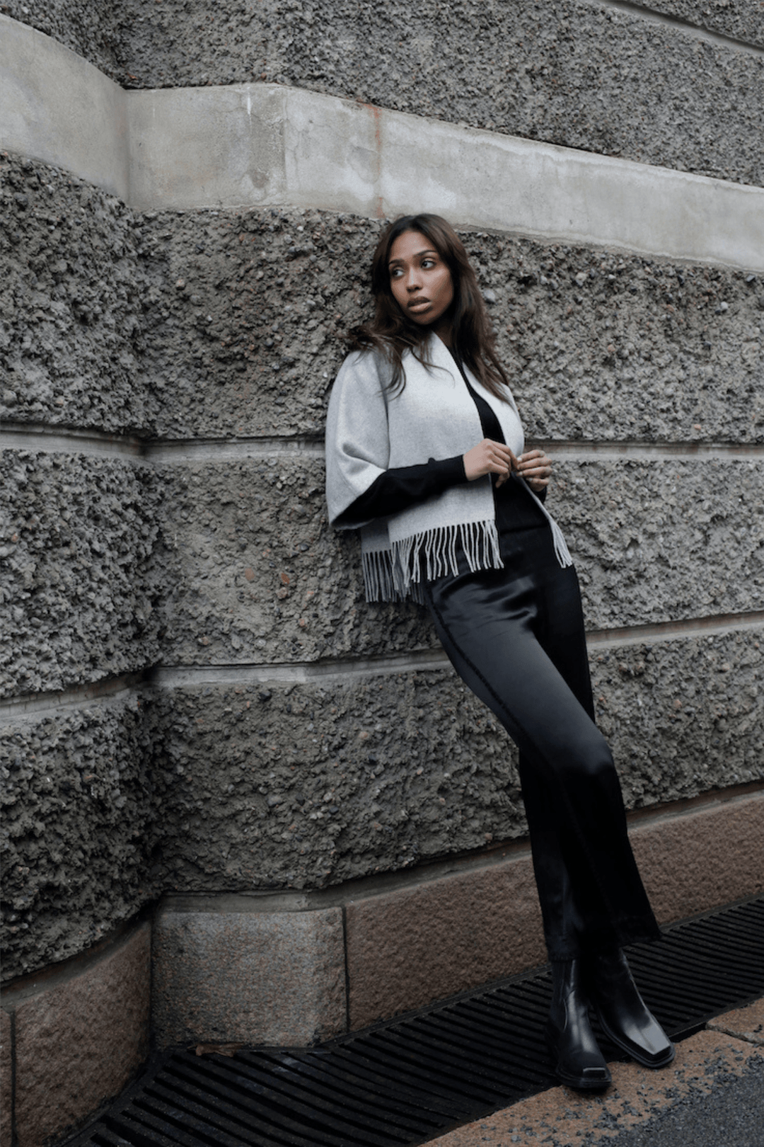 Christian Aks Yttertøy Keyla Lambswool Jacket Desert