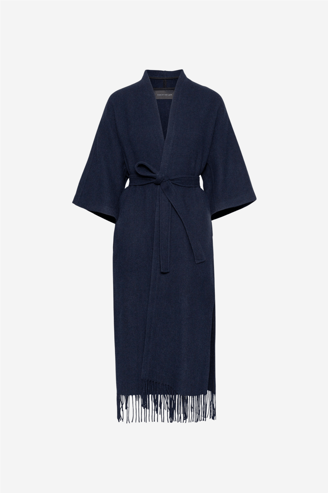 Christian Aks Yttertøy Ruby Lambswool Coat Navy