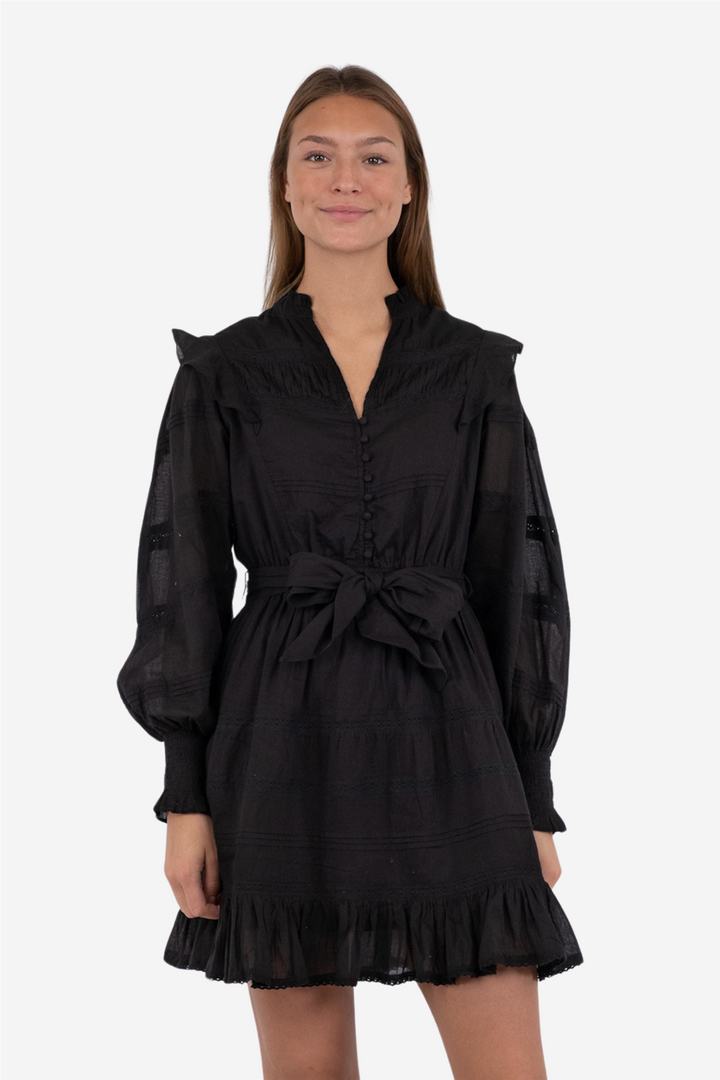 Salli S Voile Dress Black
