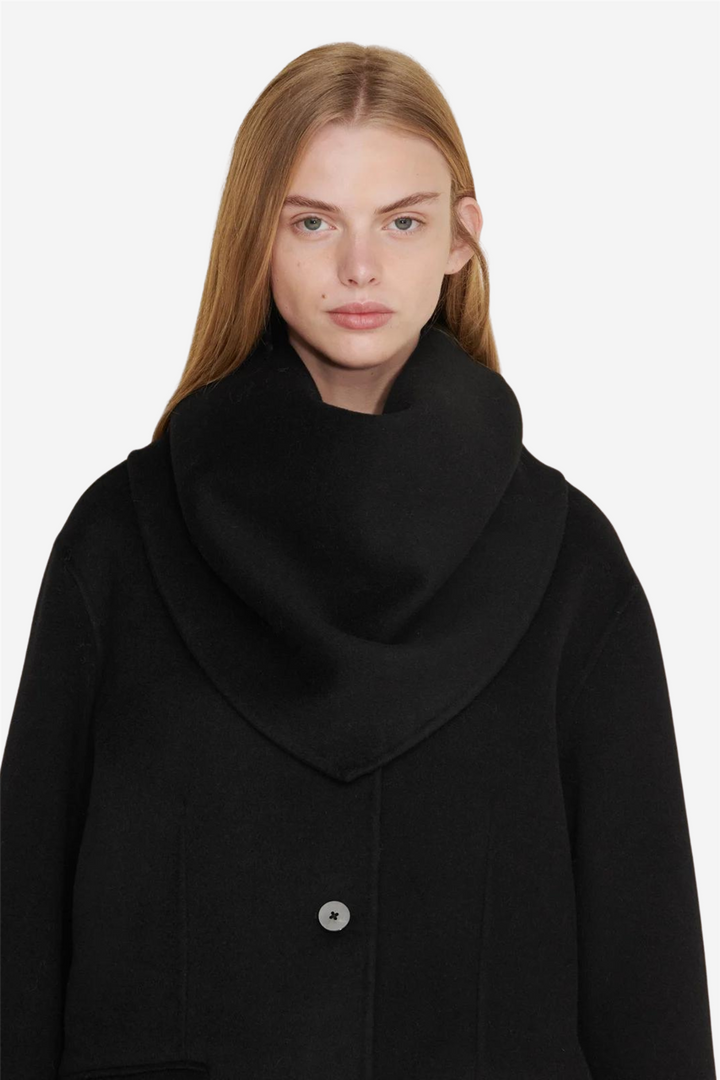 Felsa Wool Scarf Black