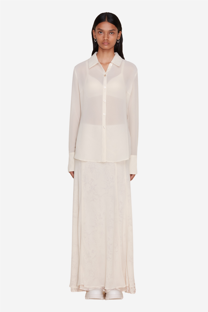 Youbin Chiffon Shirt Ecru