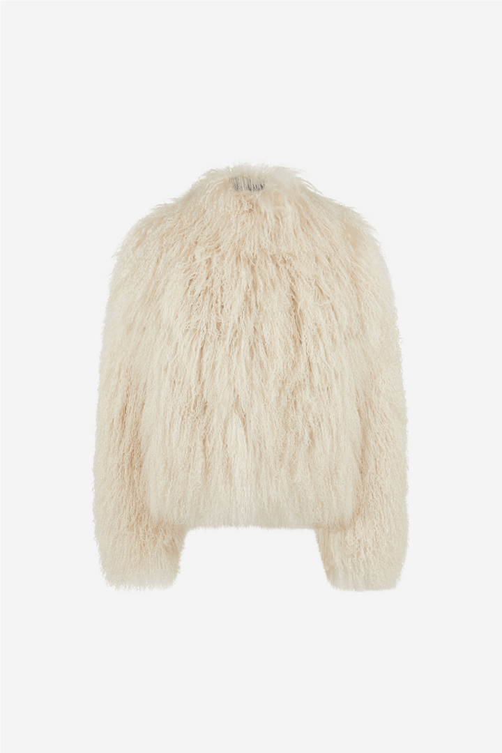Ducie Yttertøy Rochelle Shearling Coat Off White