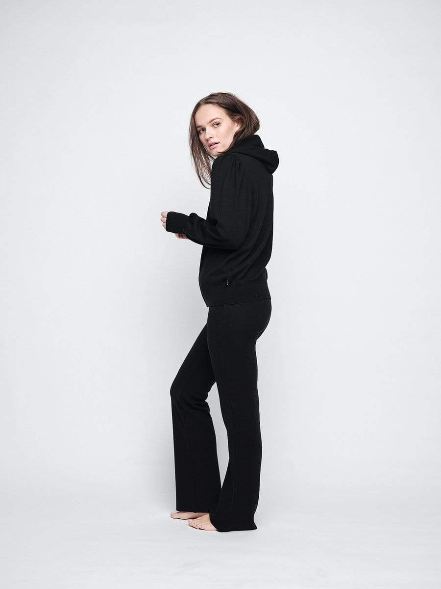 Ella & il Bukse EVI MERINO PANTS BLACK