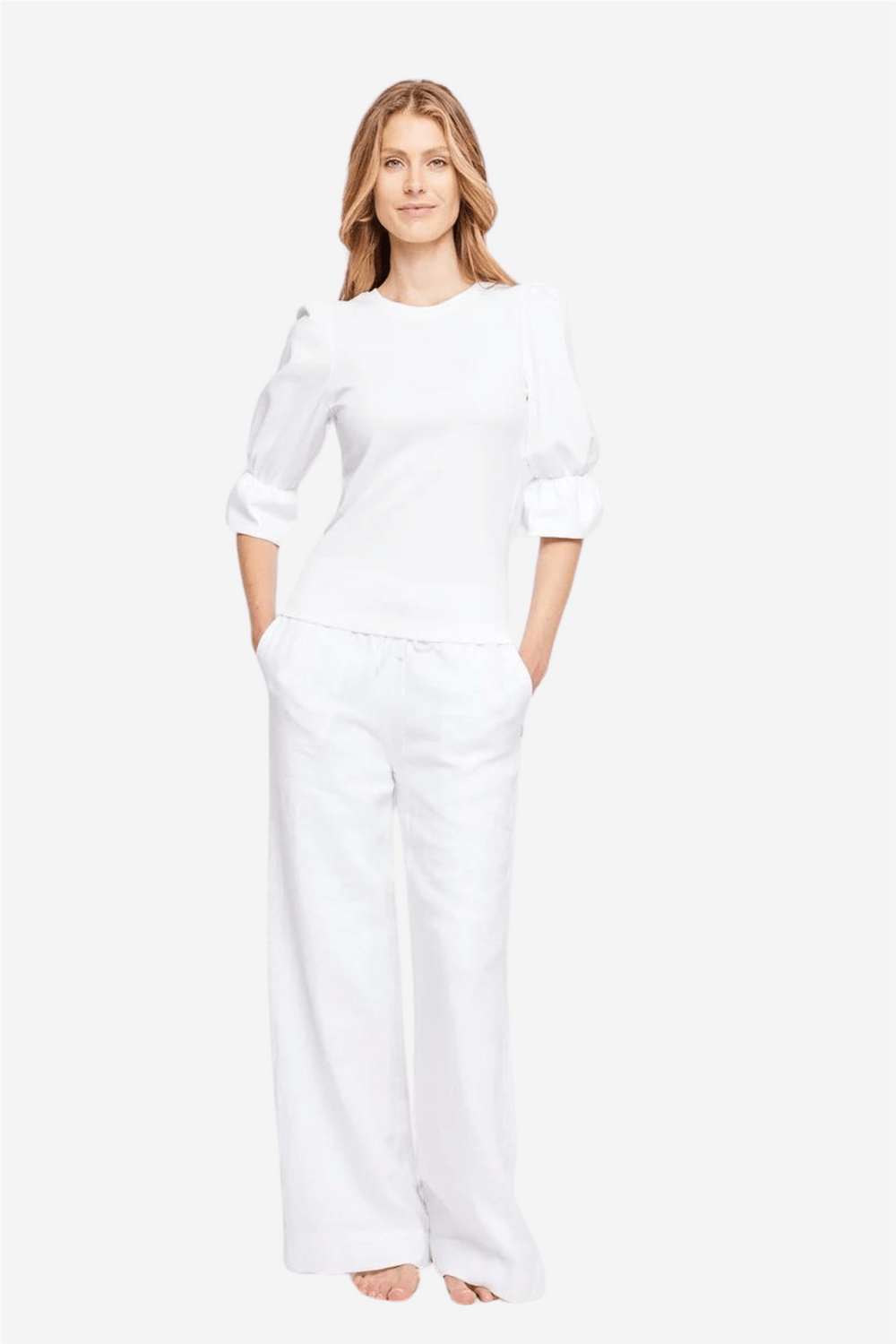 ella&il Bukser & jeans Immi Linen Pants White