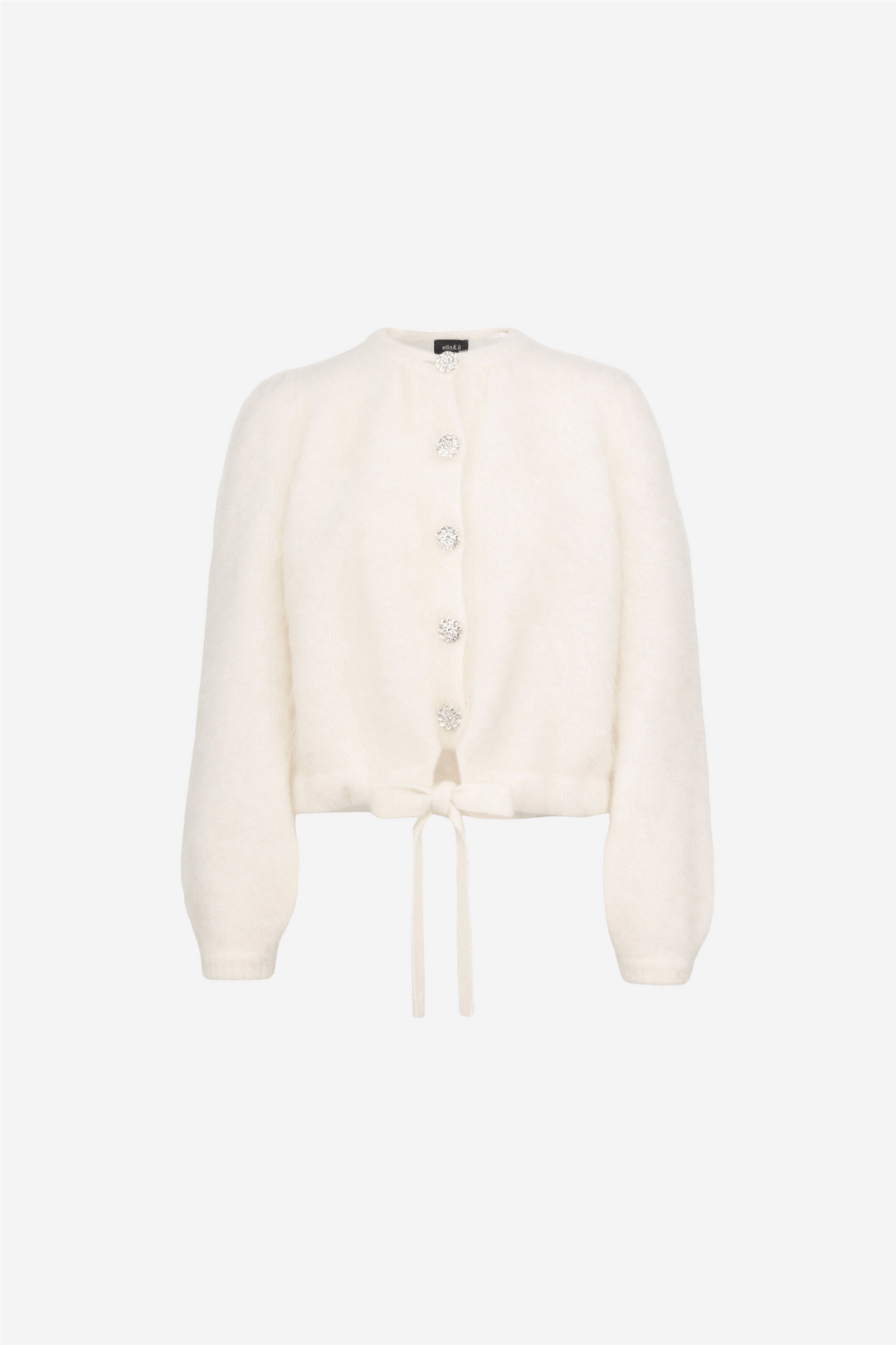 ella&il Genser & Cardigan Franca lux chunky cardigan White