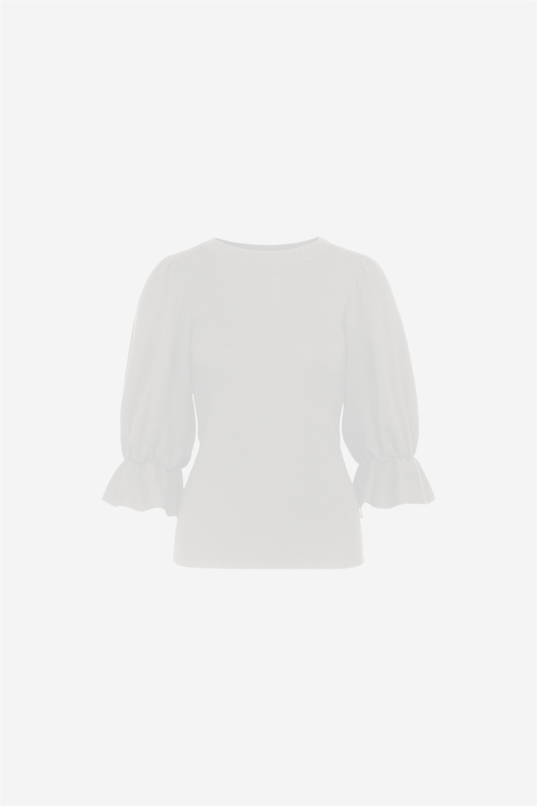 ella&il Genser & Cardigan Jina Merino Sweater White