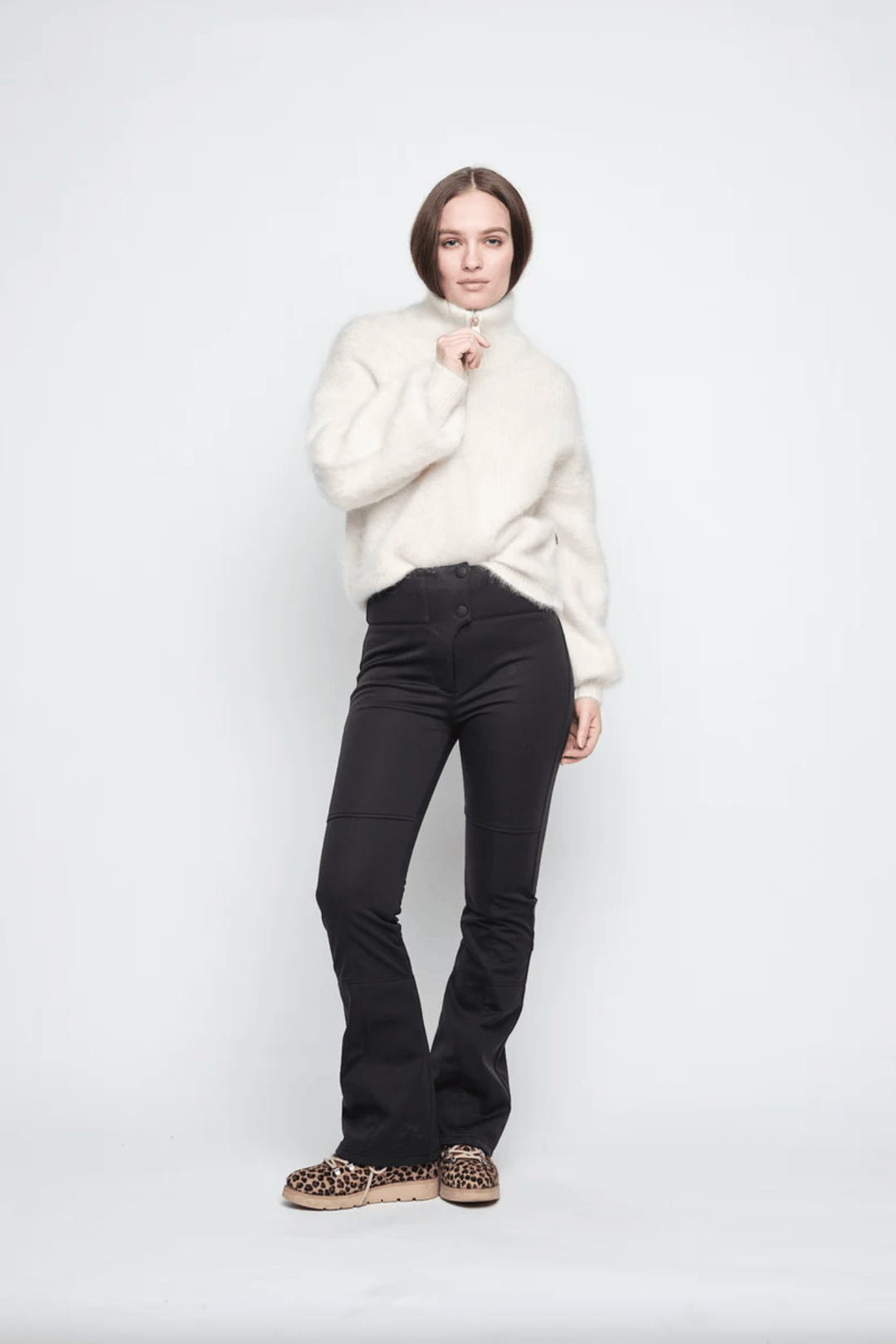 Ella &amp; il Genser &amp; Cardigan Li Chunky Sweater White