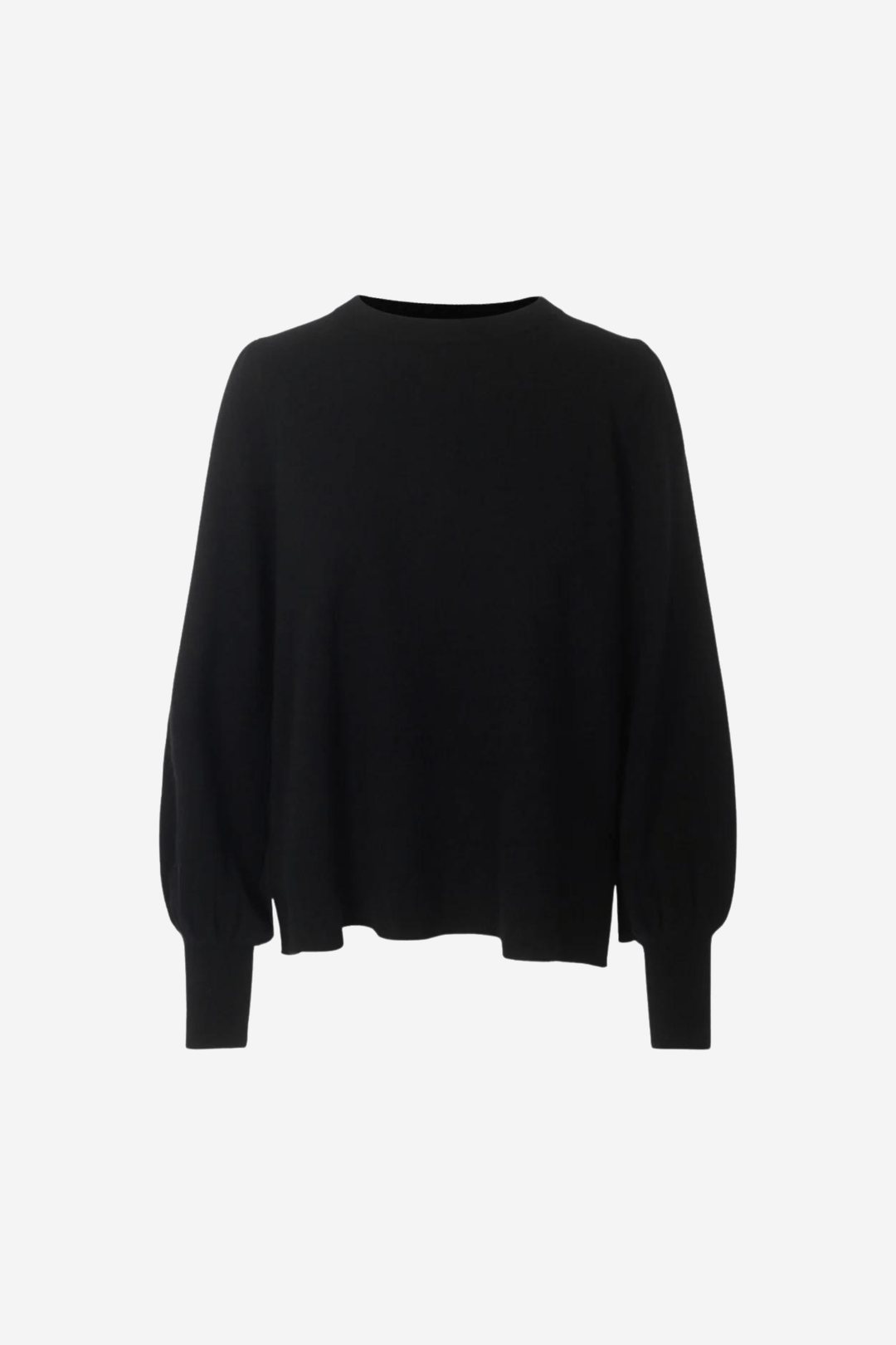 ella&il Genser & Cardigan Sonja Merino Sweater Black
