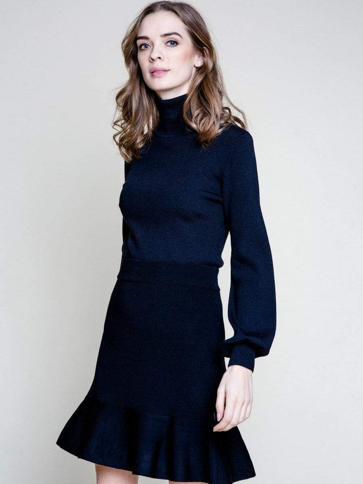 Ella & il Genser ROSIE MERINO SWEATER BLACK