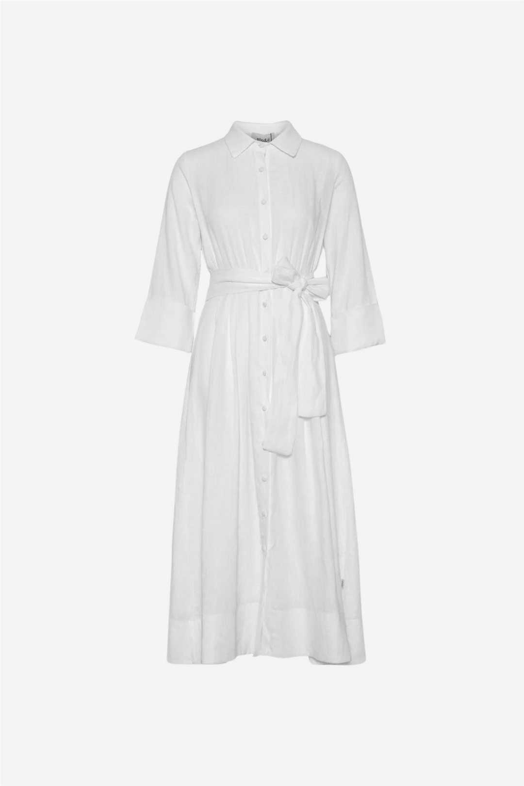 ella&il Kjoler & jumpsuits Marja Linen Dress White