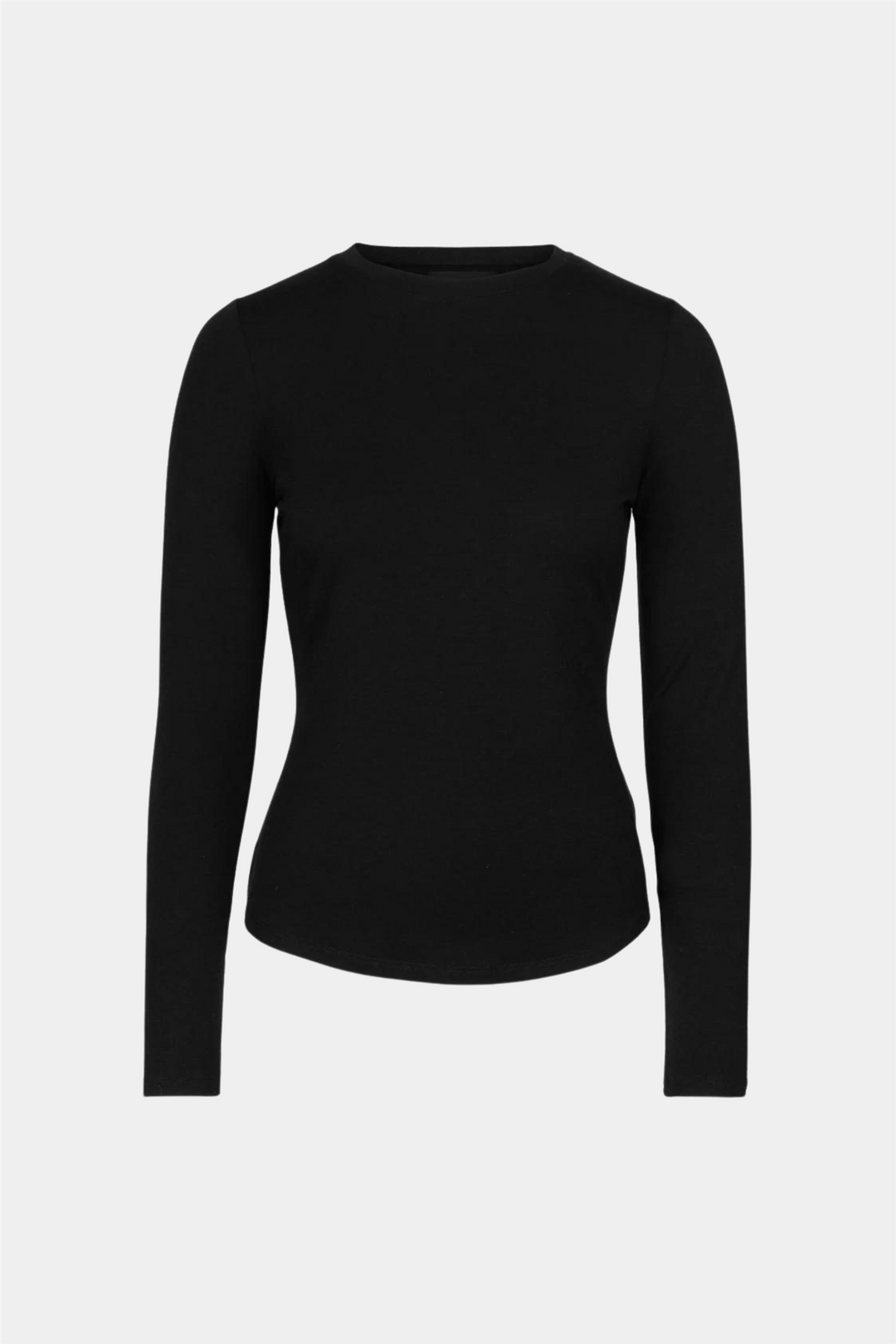 Ella & il Nattøy & undertøy Ville Plain Wool Longsleeve Black