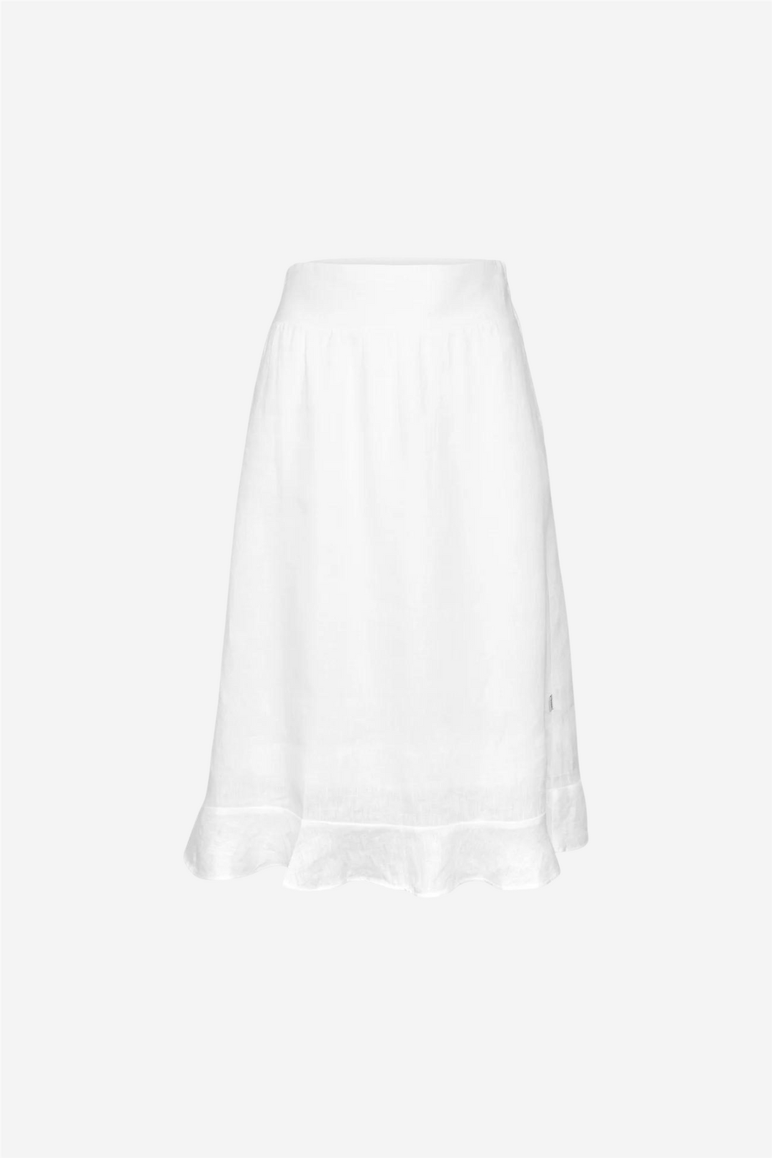 ella&il Skjørt Franca Linen Skirt White