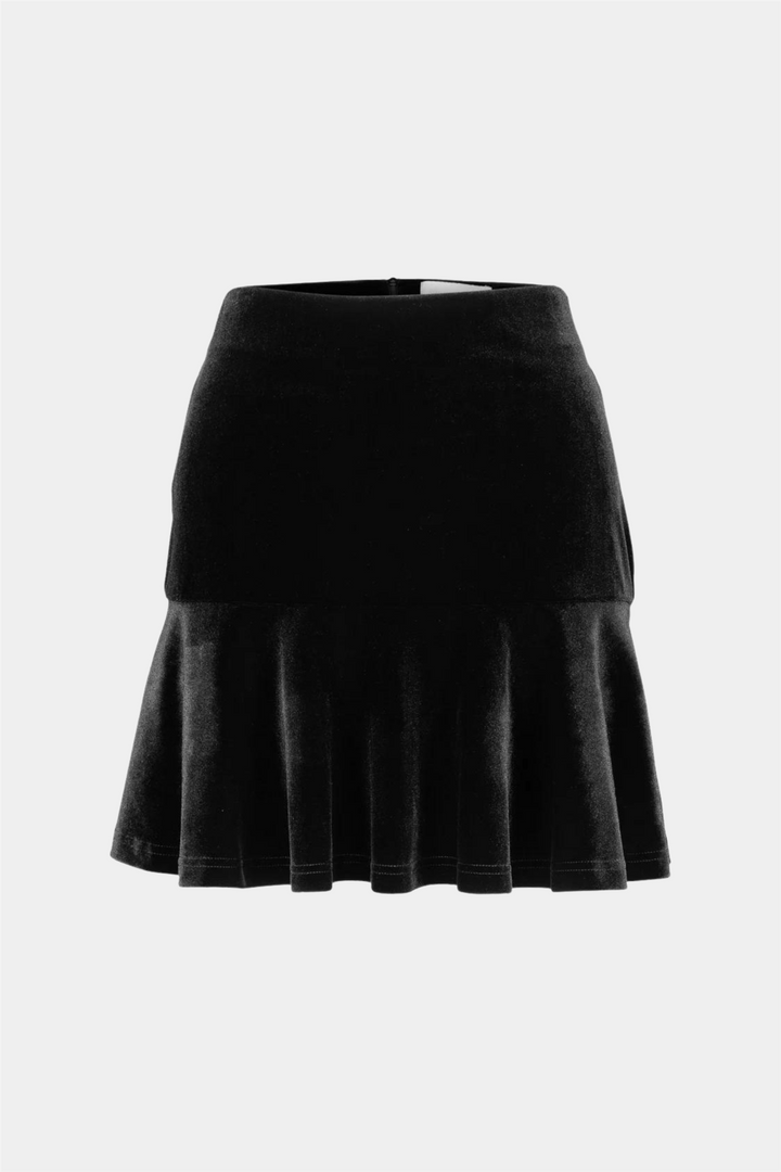 Ella & il Skjørt Indie Velour Skirt Black