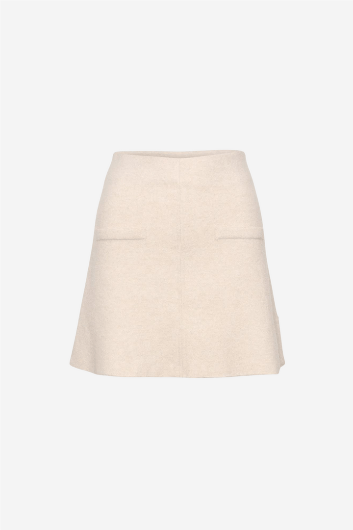 ella&il Skjørt Maiken Merino Skirt Sand