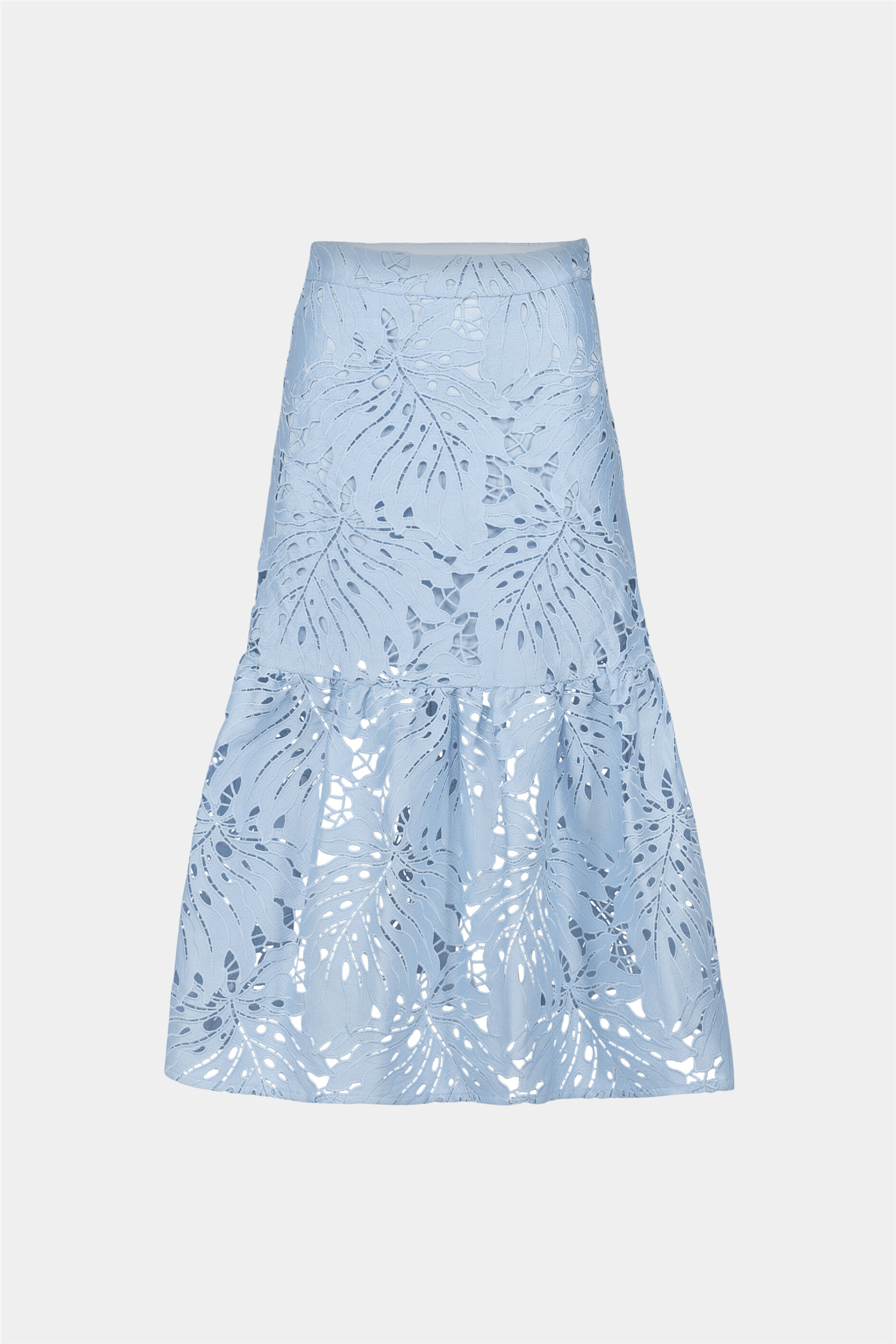 Noelle Lace Skirt Ice Blue