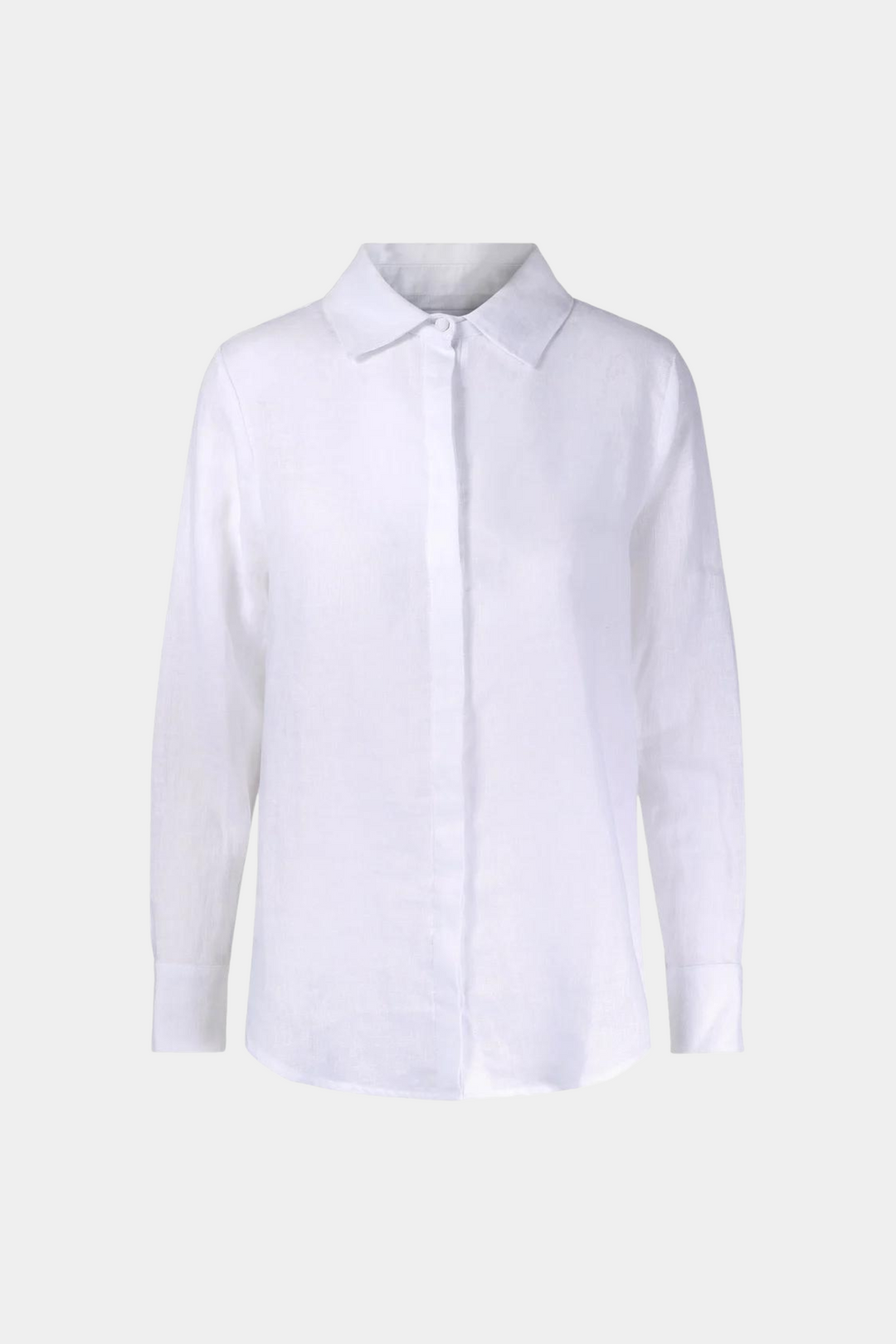 Ella & il Skjorte Livia Linen Shirt White
